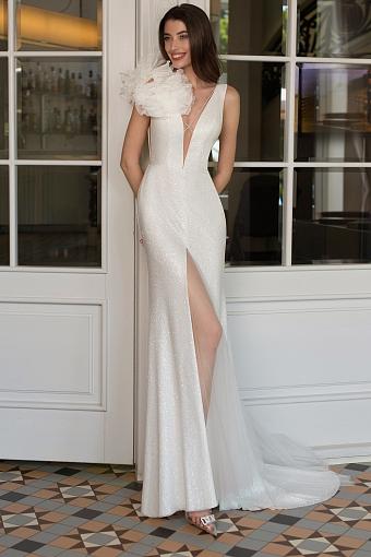 Блестящее свадебное платье #7561